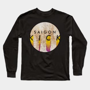 Saigon Kick - VINTAGE YELLOW CIRCLE Long Sleeve T-Shirt